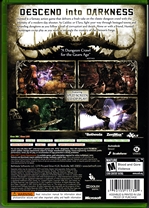 Xbox 360 Hunted The Demon's Forge Back CoverThumbnail